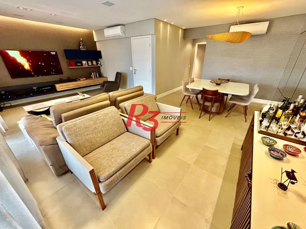 Apartamento à venda, 181 m² por R$ 2.446.000,00 - Gonzaga - Santos/SP