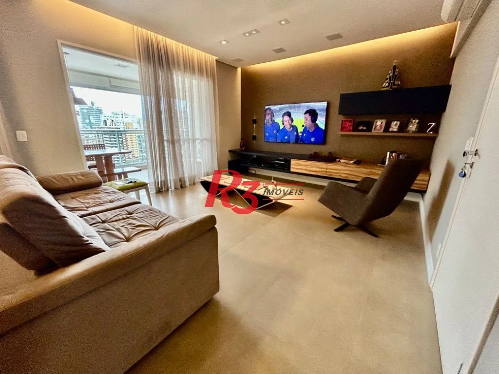 Apartamento à venda, 181 m² por R$ 2.446.000,00 - Gonzaga - Santos/SP