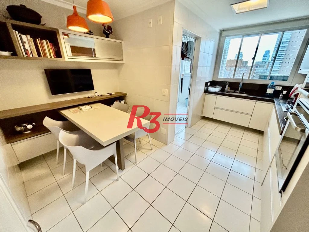 Apartamento à venda, 181 m² por R$ 2.446.000,00 - Gonzaga - Santos/SP