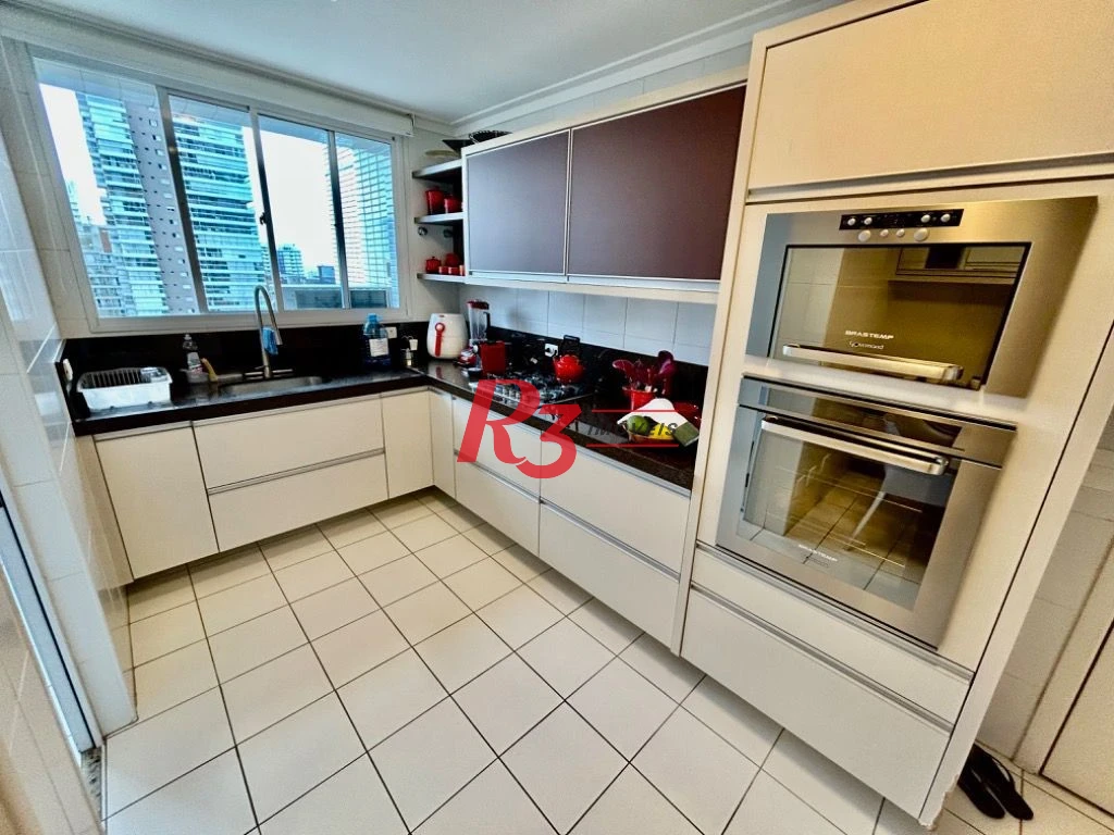 Apartamento à venda, 181 m² por R$ 2.446.000,00 - Gonzaga - Santos/SP