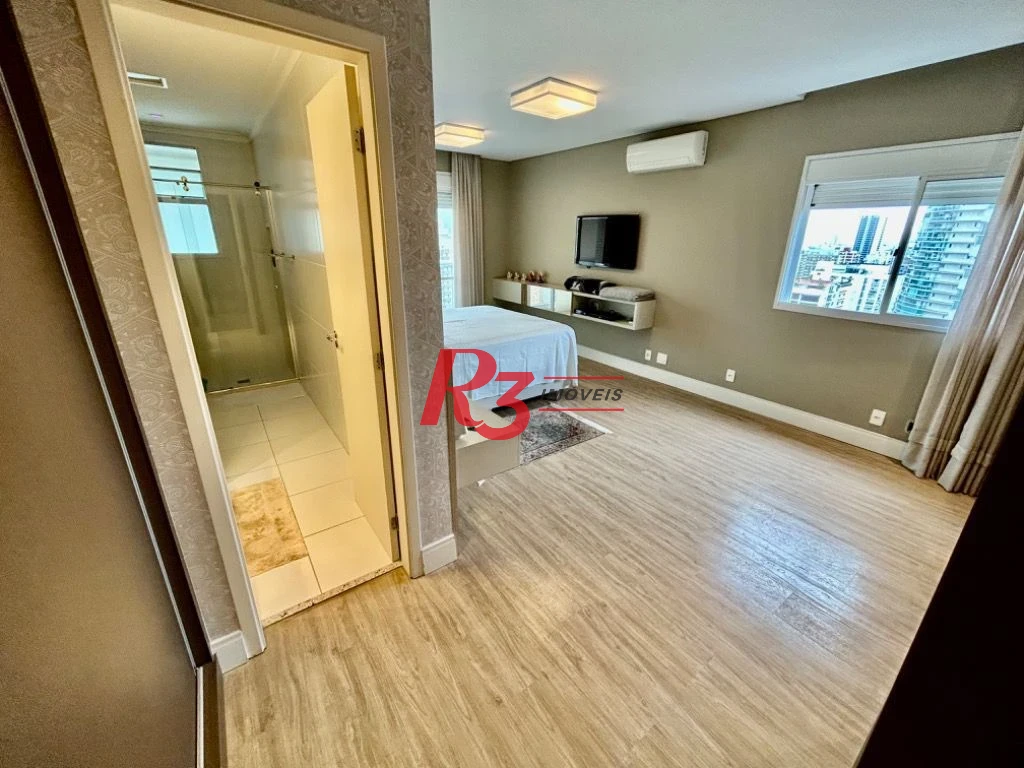 Apartamento à venda, 181 m² por R$ 2.446.000,00 - Gonzaga - Santos/SP