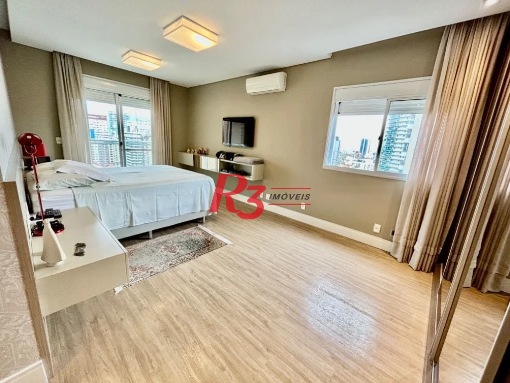 Apartamento à venda, 181 m² por R$ 2.446.000,00 - Gonzaga - Santos/SP