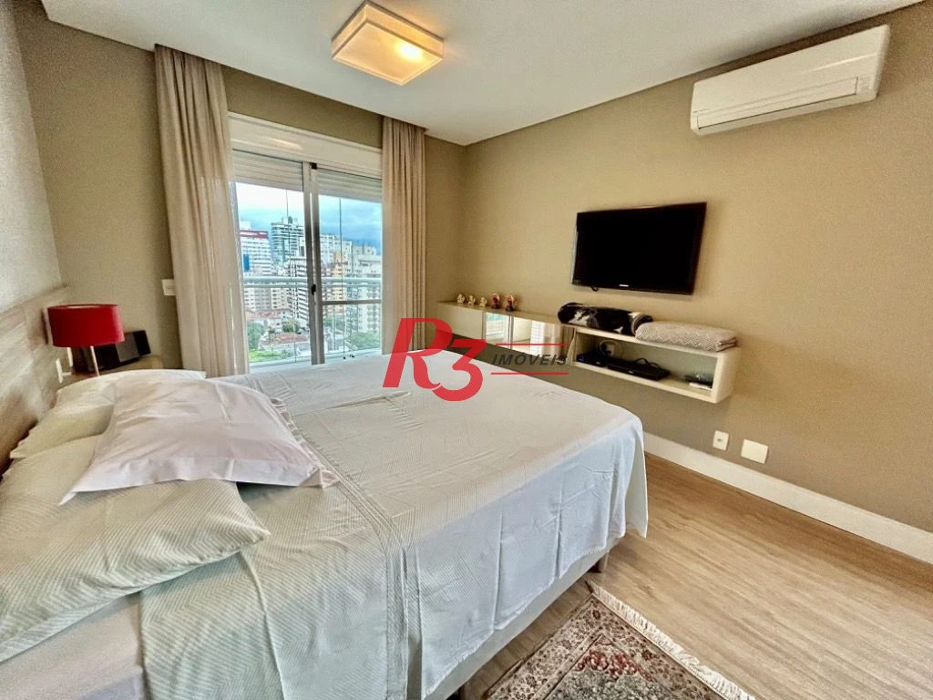 Apartamento à venda, 181 m² por R$ 2.446.000,00 - Gonzaga - Santos/SP