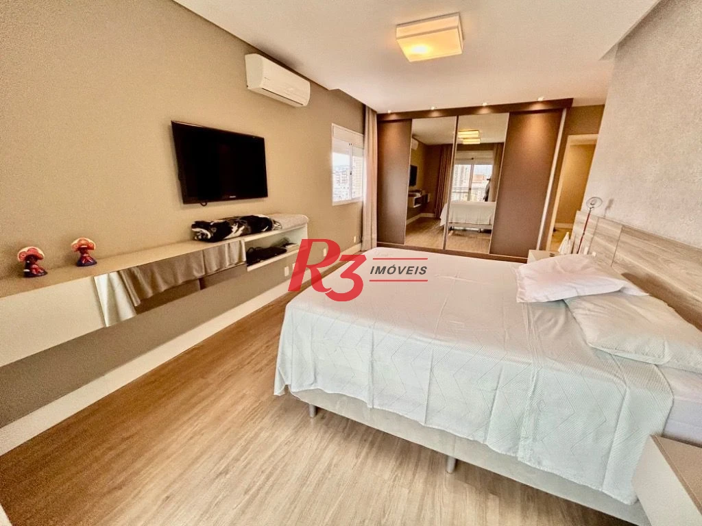 Apartamento à venda, 181 m² por R$ 2.446.000,00 - Gonzaga - Santos/SP