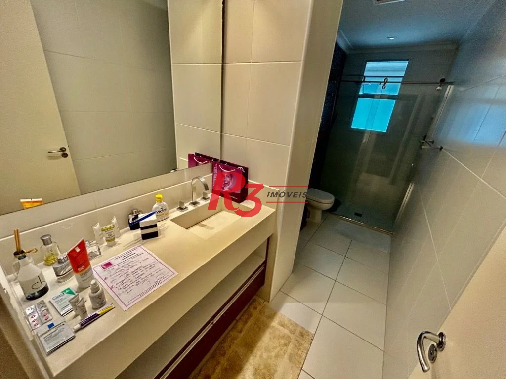 Apartamento à venda, 181 m² por R$ 2.446.000,00 - Gonzaga - Santos/SP