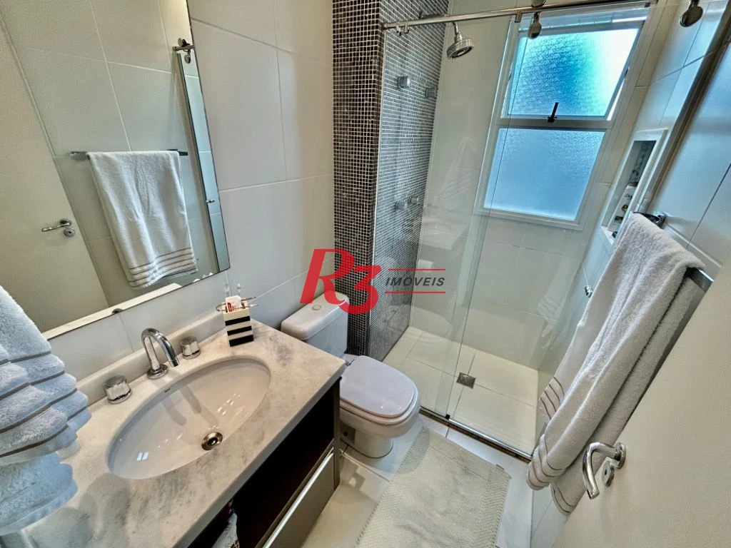Apartamento à venda, 181 m² por R$ 2.446.000,00 - Gonzaga - Santos/SP