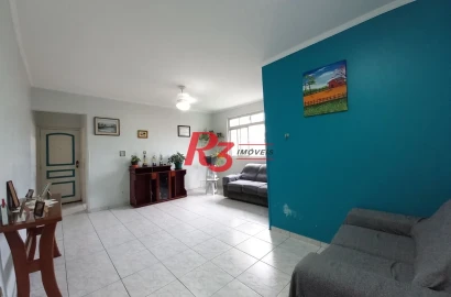 Apartamento com 2 dormitórios à venda, 137 m² por R$ 535.000,00 - Marapé - Santos/SP