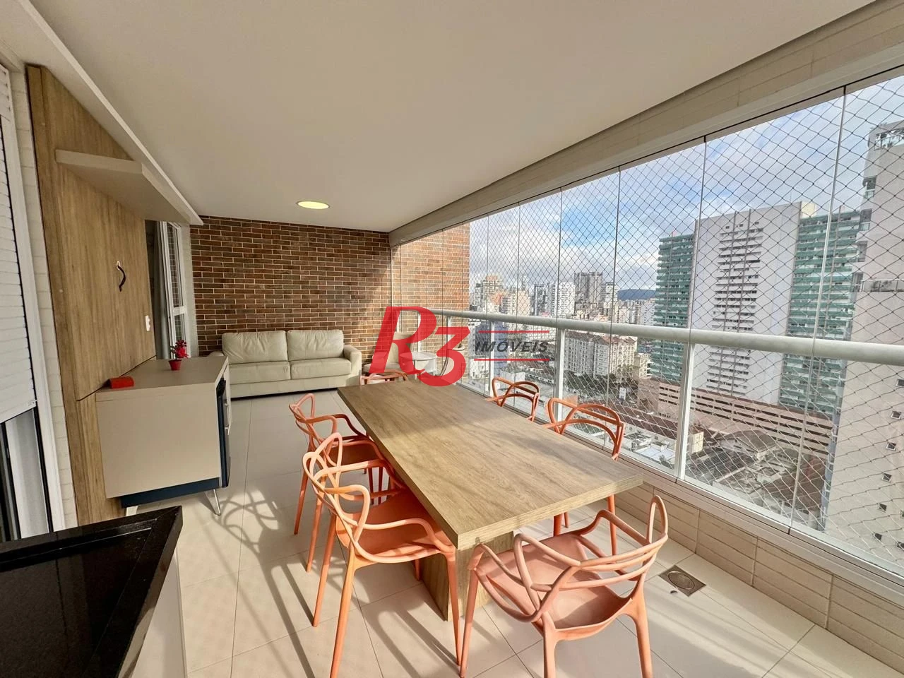 Apartamento com 3 dormitórios à venda, 127 m² por R$ 1.950.000,00 - Boqueirão - Santos/SP