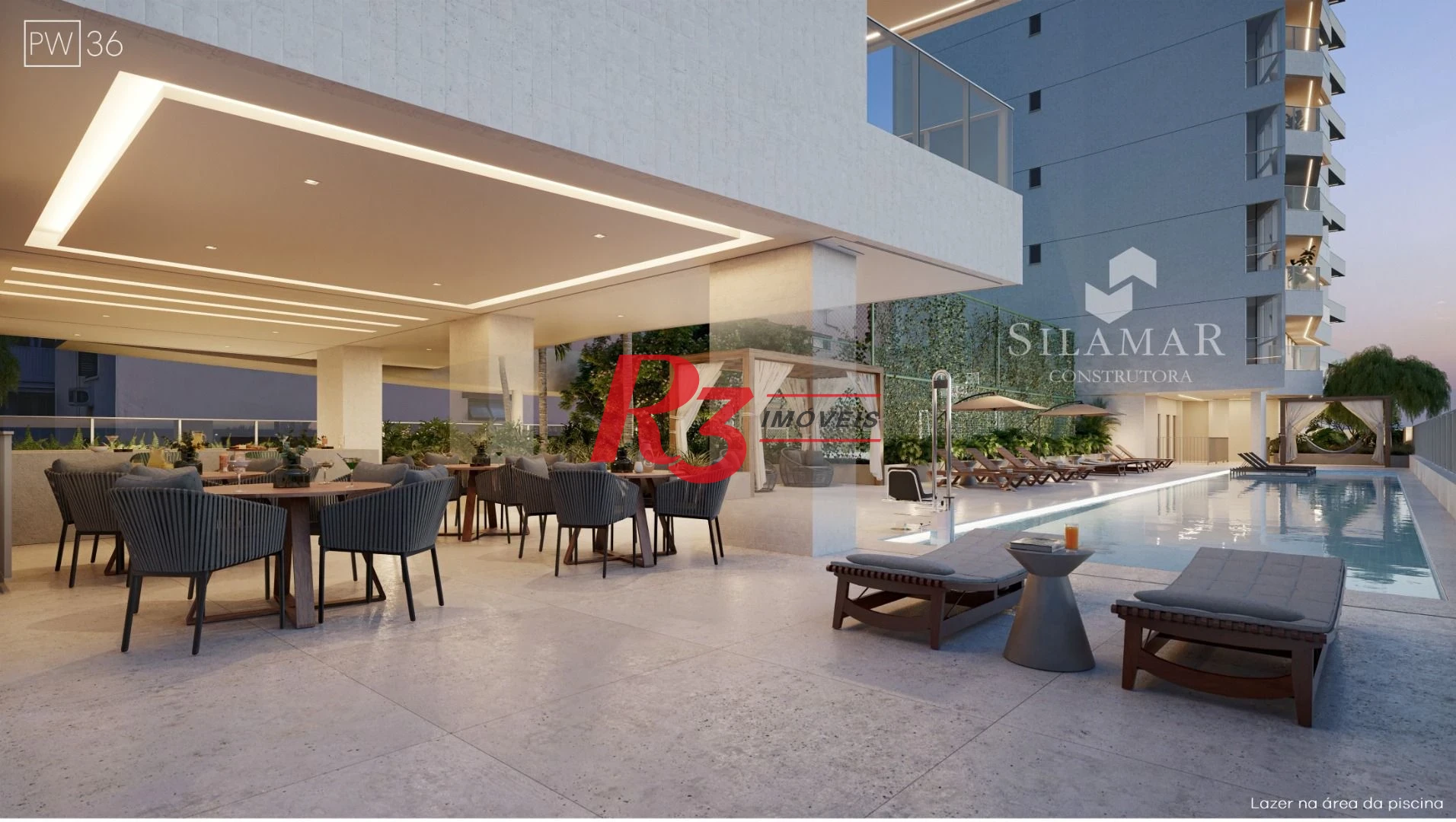 Apartamento à venda, 433 m² por R$ 8.990.000,00 - Gonzaga - Santos/SP