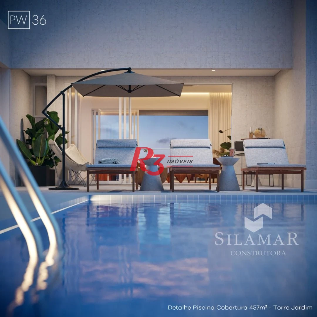 Apartamento à venda, 315 m² por R$ 5.410.000,00 - Gonzaga - Santos/SP