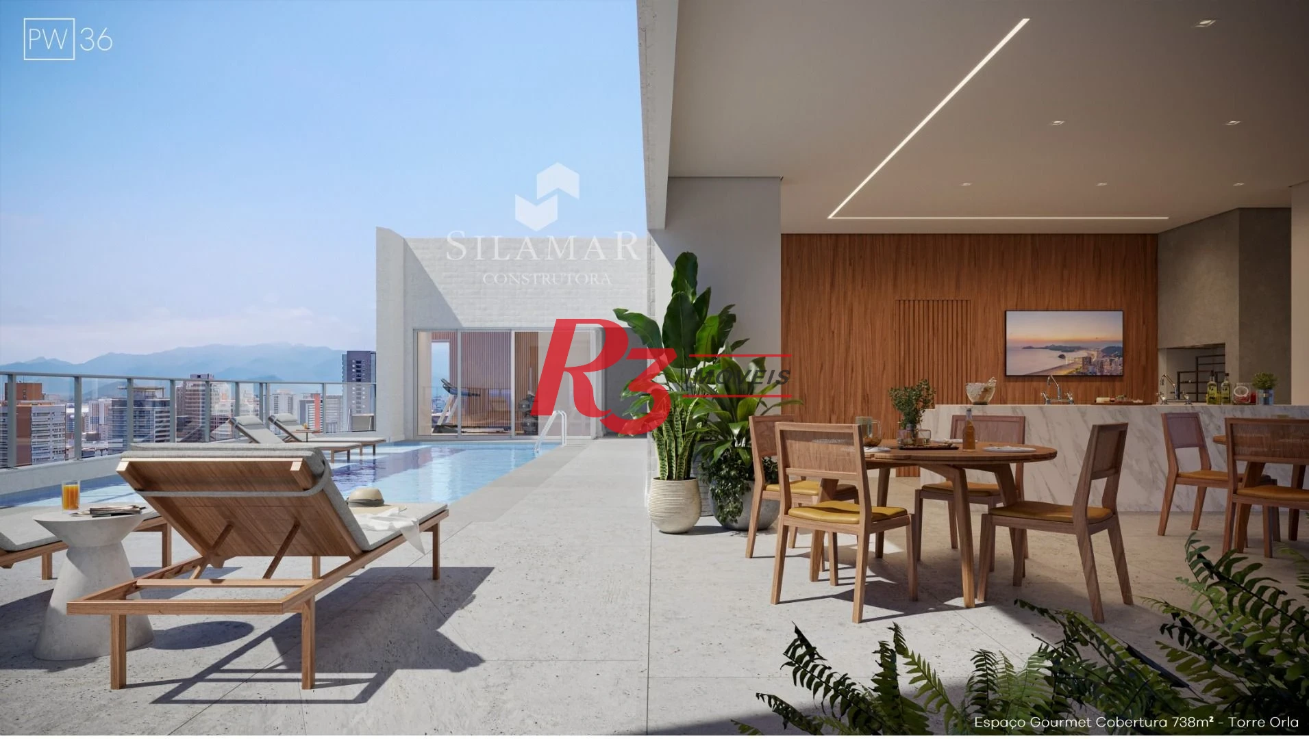 Apartamento à venda, 224 m² por R$ 3.810.000,00 - Gonzaga - Santos/SP