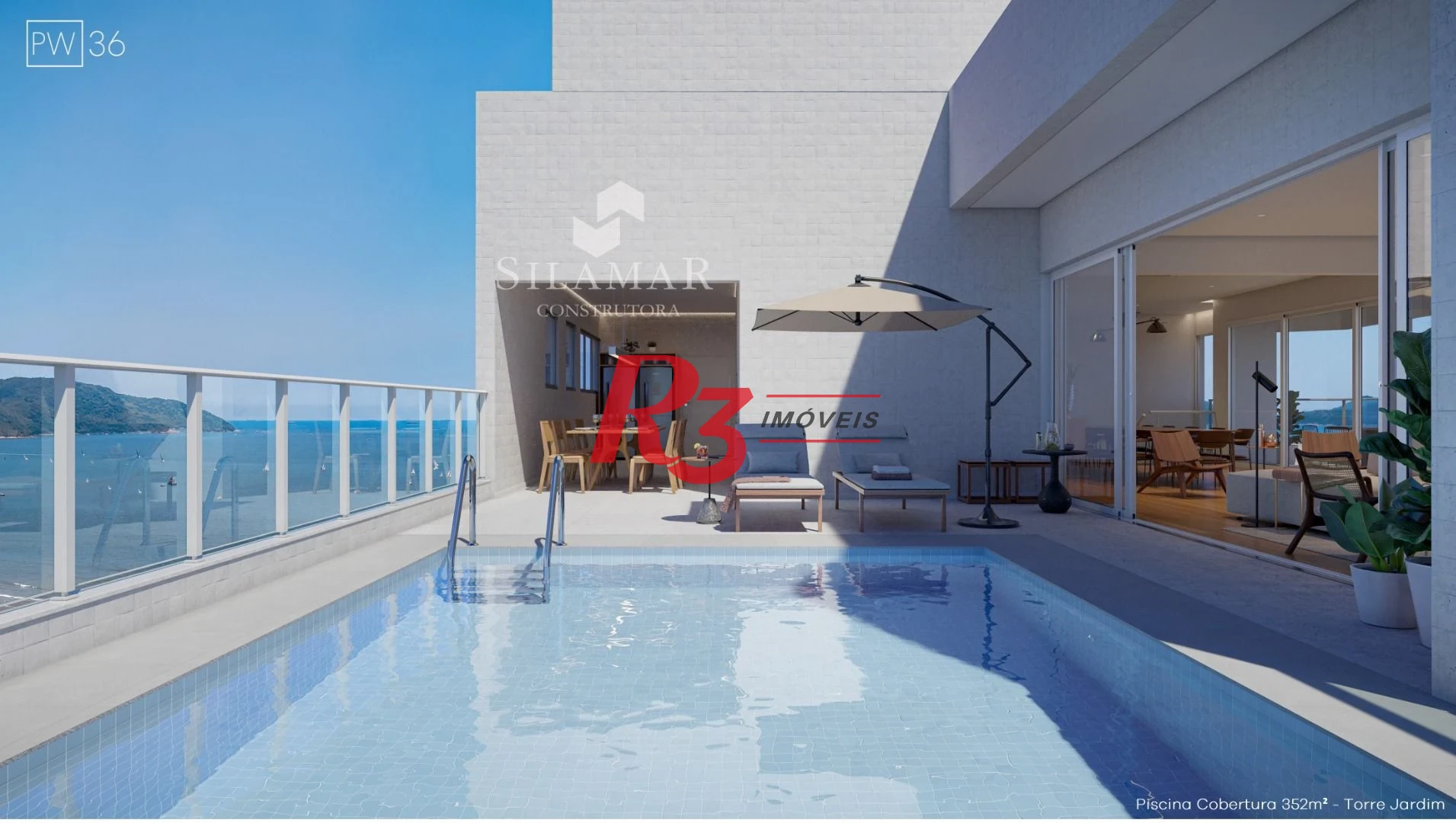 Apartamento à venda, 224 m² por R$ 3.810.000,00 - Gonzaga - Santos/SP