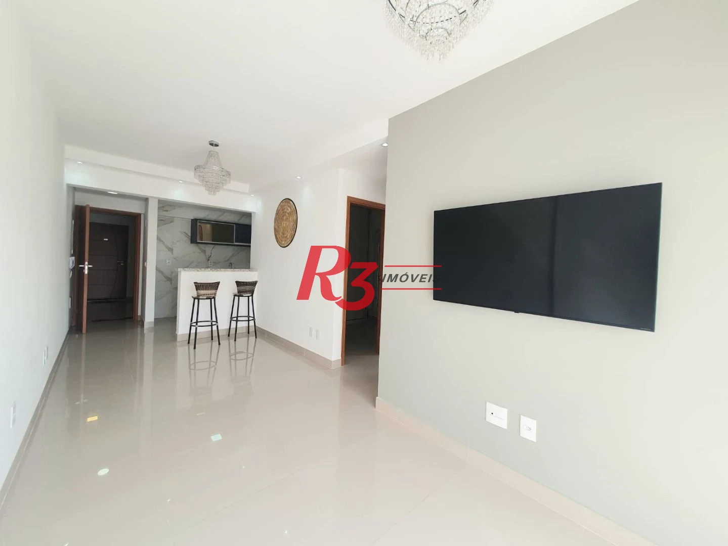 Apartamento Garden, 94 m² - venda por R$ 760.000,00 ou aluguel por R$ 5.400,00/mês - Embaré - Santos/SP