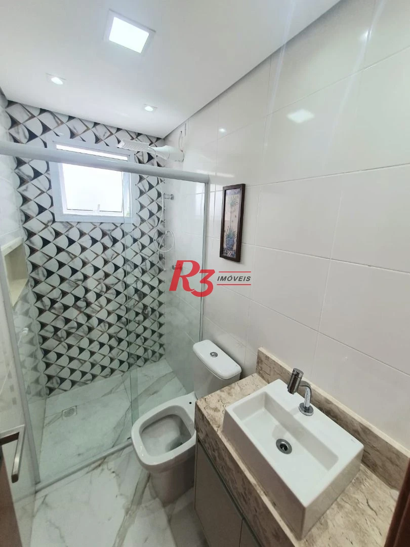 Apartamento Garden, 94 m² - venda por R$ 760.000,00 ou aluguel por R$ 5.400,00/mês - Embaré - Santos/SP
