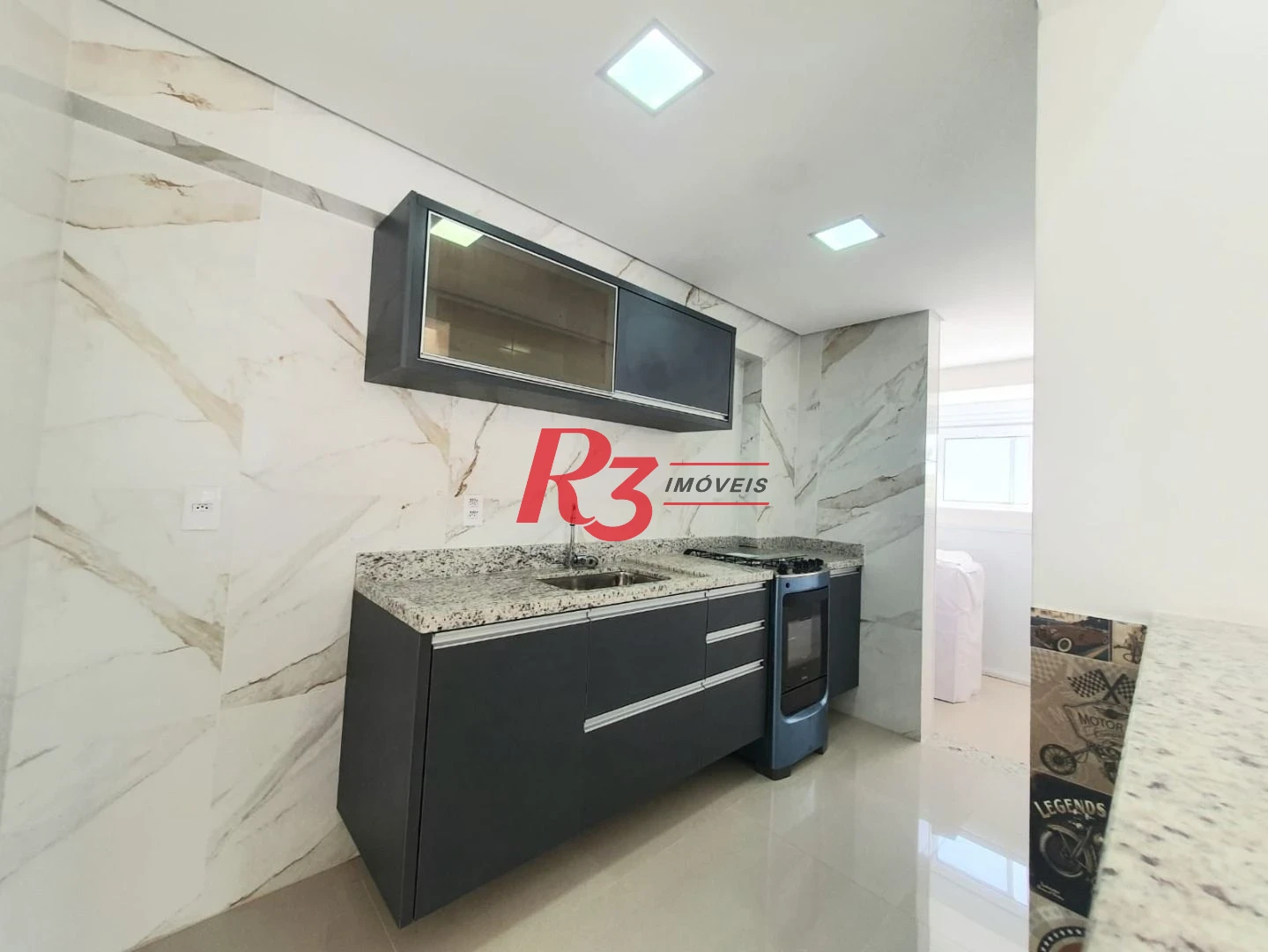 Apartamento Garden, 94 m² - venda por R$ 760.000,00 ou aluguel por R$ 5.400,00/mês - Embaré - Santos/SP