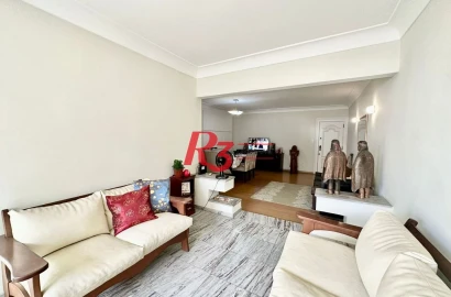 Apartamento à venda, 188 m² por R$ 1.032.000,00 - José Menino - Santos/SP