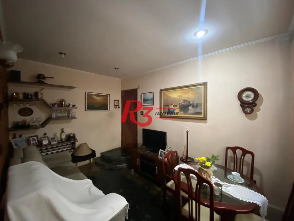 Apartamento com 3 dormitórios à venda, 94 m² por R$ 390.000,00 - Vila Belmiro - Santos/SP