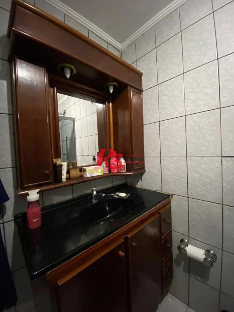 Apartamento com 3 dormitórios à venda, 94 m² por R$ 390.000,00 - Vila Belmiro - Santos/SP