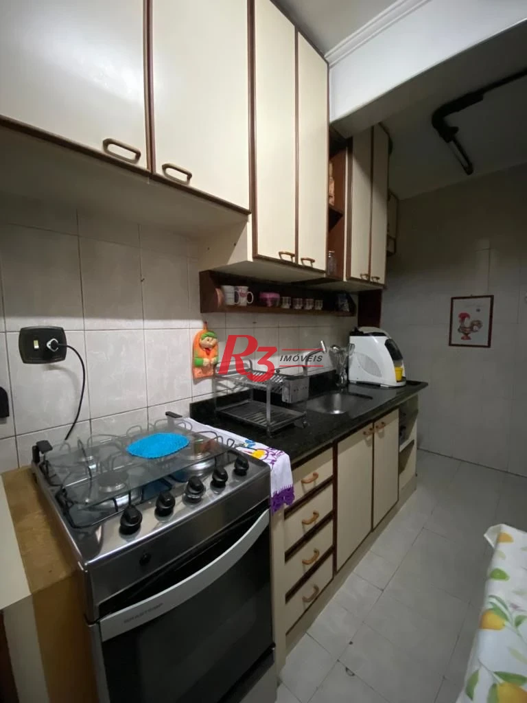 Apartamento com 3 dormitórios à venda, 94 m² por R$ 390.000,00 - Vila Belmiro - Santos/SP