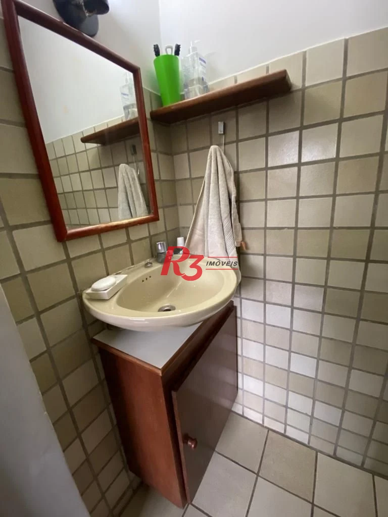 Apartamento com 3 dormitórios à venda, 94 m² por R$ 390.000,00 - Vila Belmiro - Santos/SP