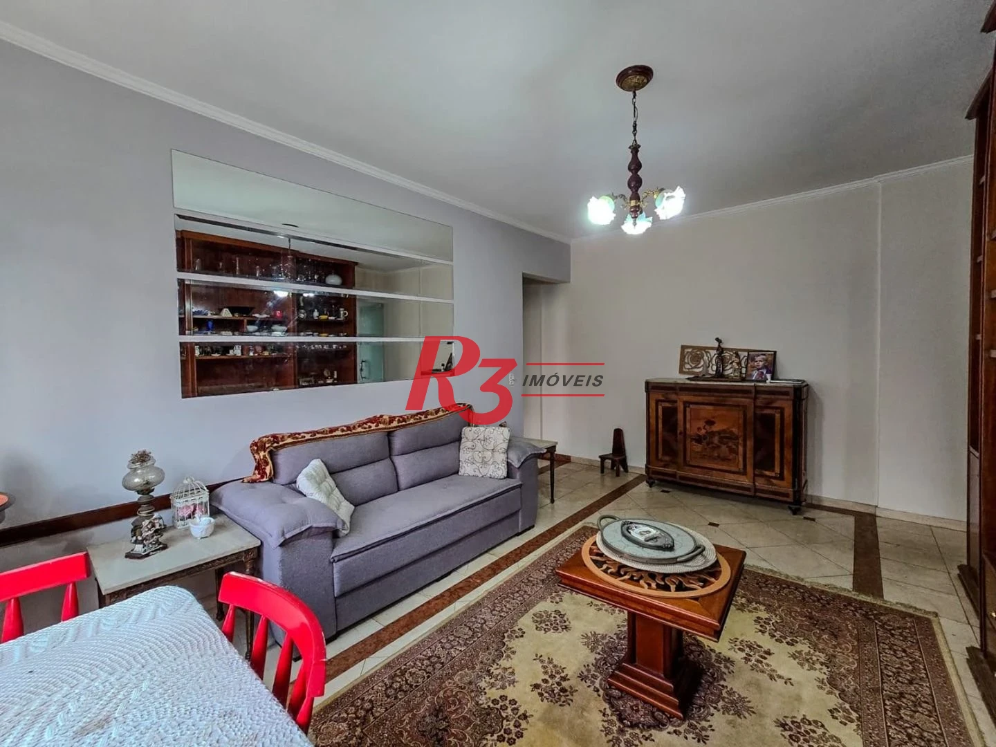 Apartamento com 2 dormitórios à venda, 100 m² por R$ 730.000,00 - Boqueirão - Santos/SP