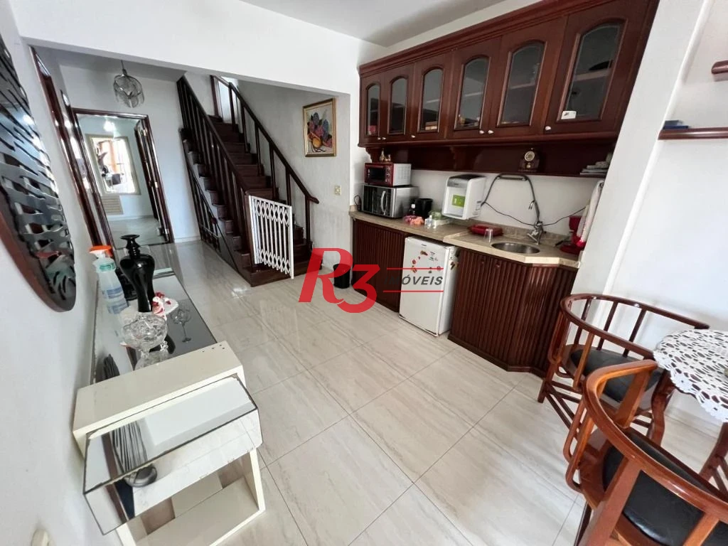 Cobertura para alugar, 300 m² por R$ 8.500,02/mês - Pompéia - Santos/SP