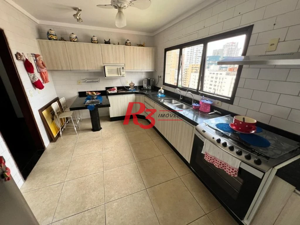 Cobertura para alugar, 300 m² por R$ 8.500,02/mês - Pompéia - Santos/SP
