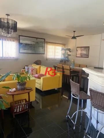 Cobertura para alugar, 300 m² por R$ 8.500,02/mês - Pompéia - Santos/SP