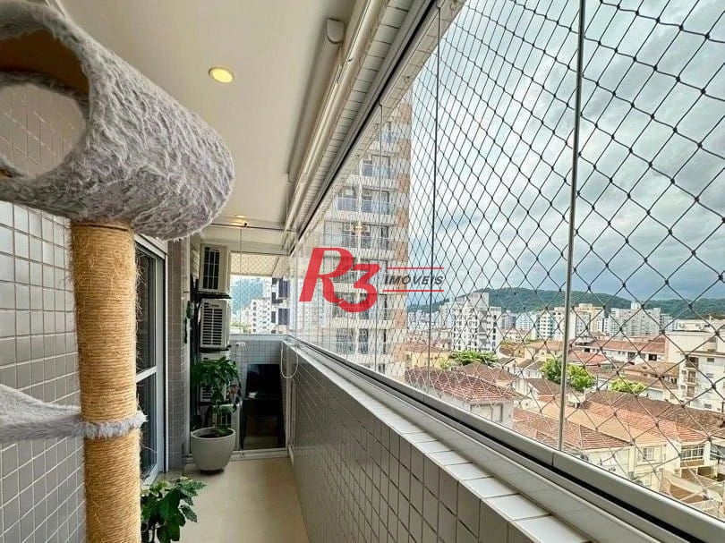 Apartamento com 2 dormitórios à venda, 82 m² por R$ 1.070.000,00 - Gonzaga - Santos/SP
