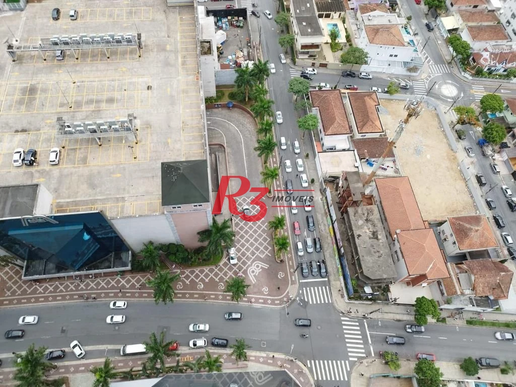 Terreno para alugar, 420 m² por R$ 28.000,01/mês - Aparecida - Santos/SP