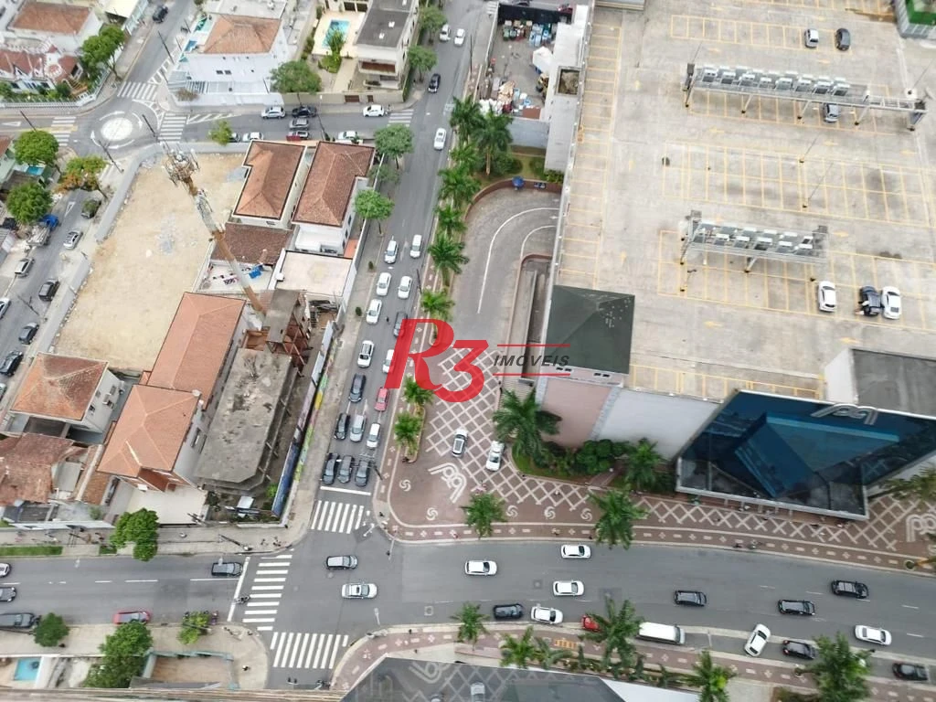 Terreno para alugar, 420 m² por R$ 28.000,01/mês - Aparecida - Santos/SP