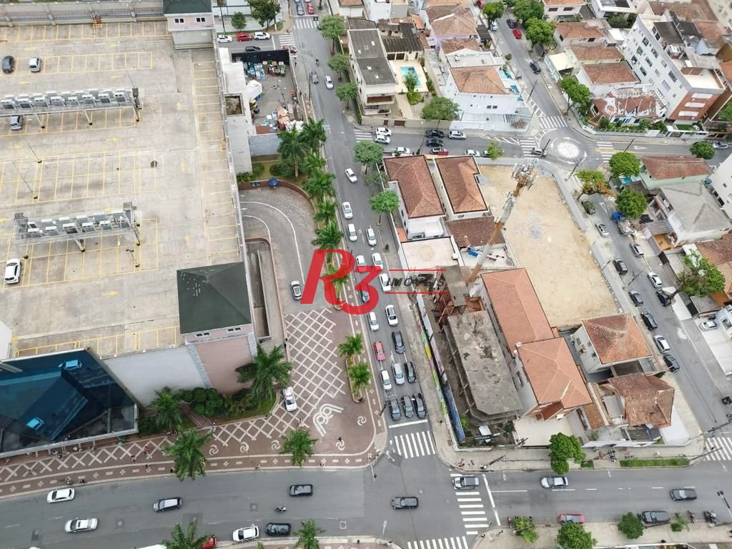 Terreno para alugar, 420 m² por R$ 28.000,01/mês - Aparecida - Santos/SP