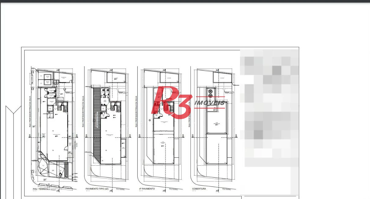 Terreno para alugar, 420 m² por R$ 28.000,01/mês - Aparecida - Santos/SP