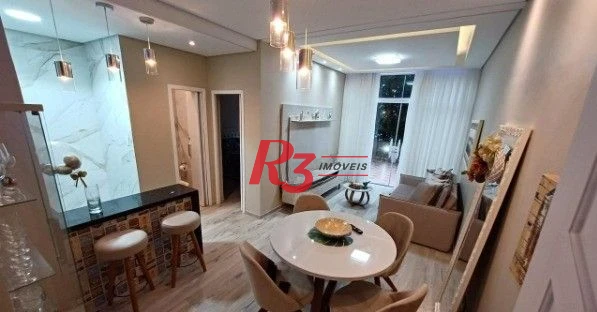 Apartamento à venda, 42 m² por R$ 453.000,00 - Ilha Porchat - São Vicente/SP