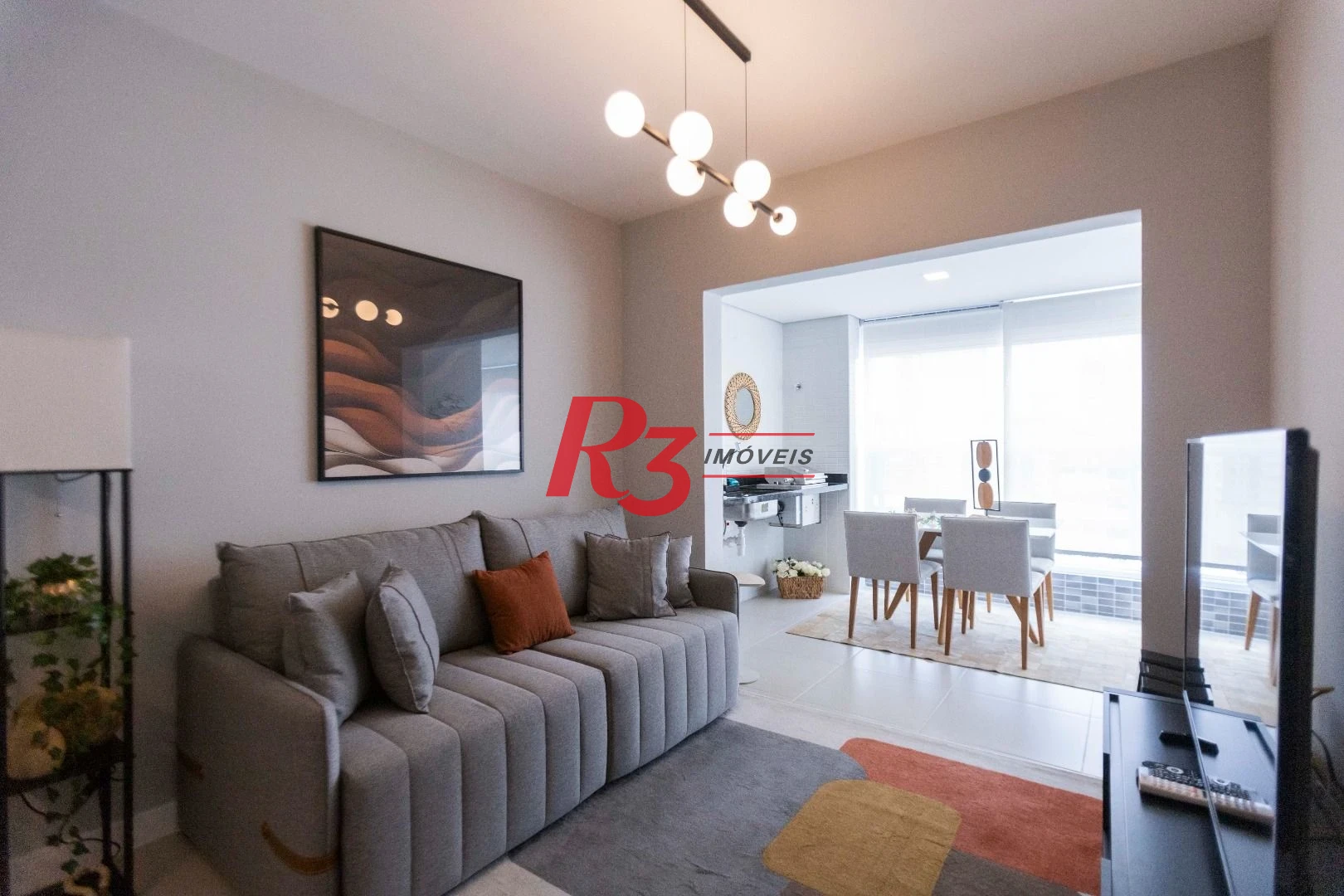 Apartamento com 2 dormitórios à venda, 65 m² por R$ 1.100.000,00 - Vila Rica - Santos/SP