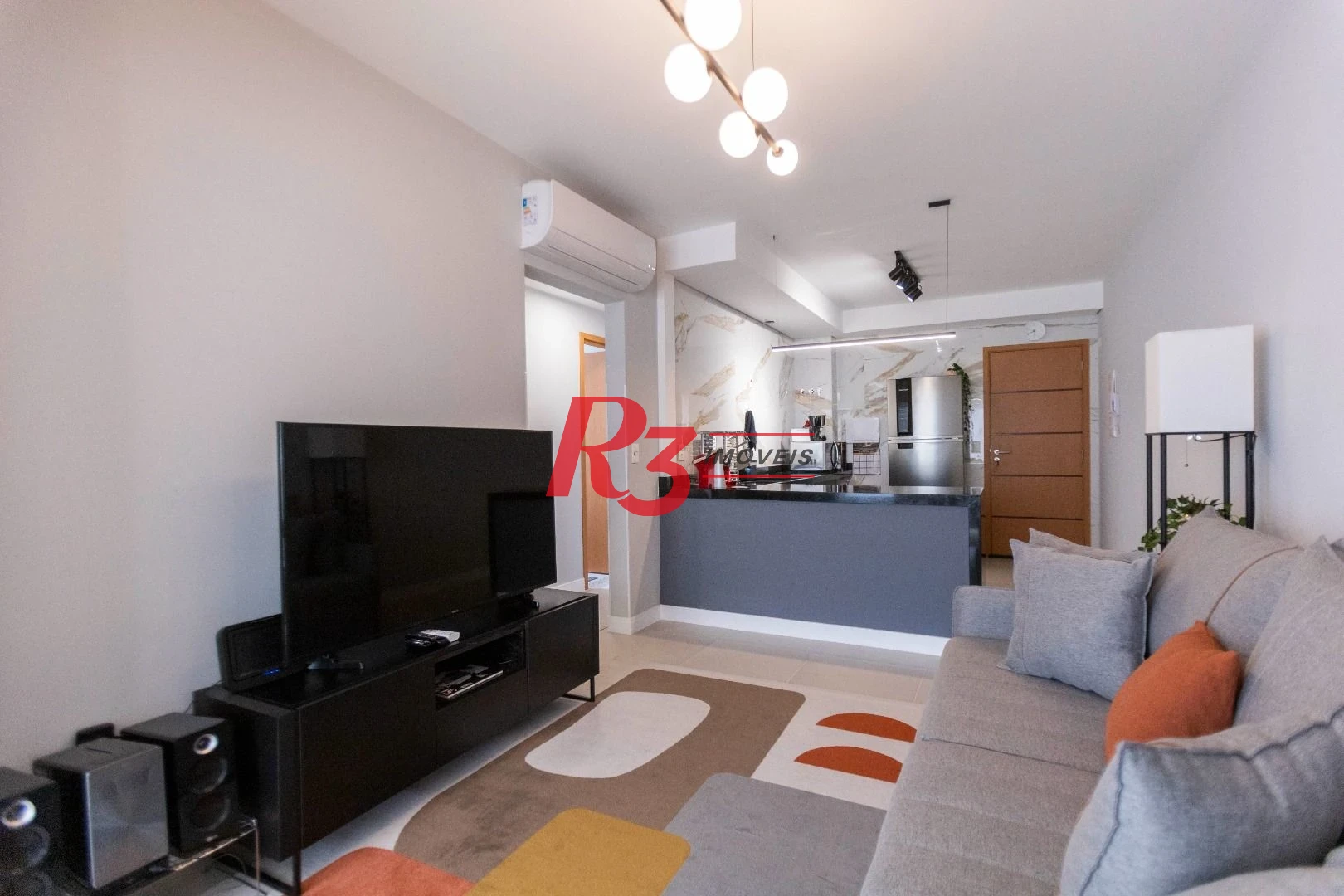 Apartamento com 2 dormitórios à venda, 65 m² por R$ 1.100.000,00 - Vila Rica - Santos/SP