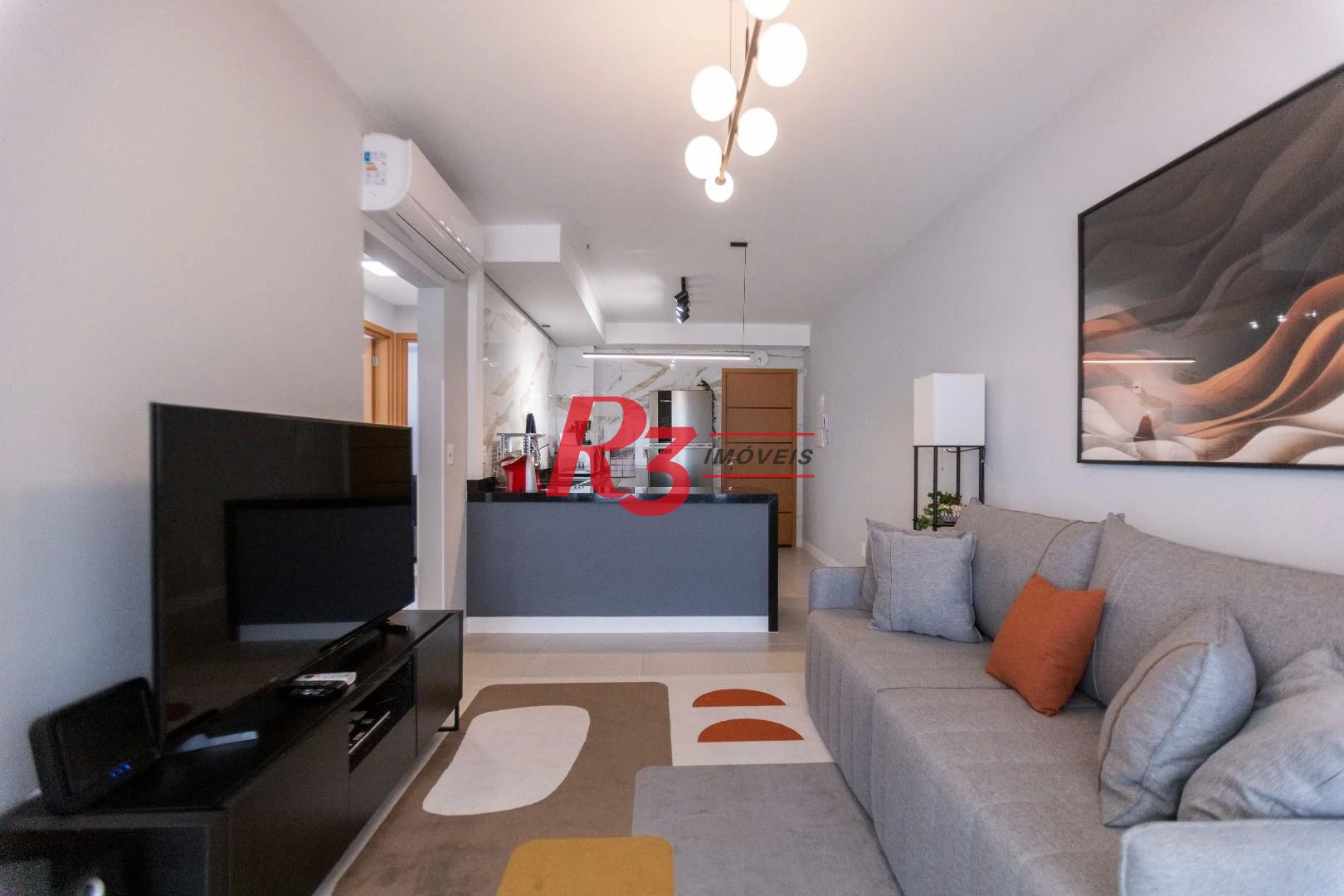 Apartamento com 2 dormitórios à venda, 65 m² por R$ 1.100.000,00 - Vila Rica - Santos/SP