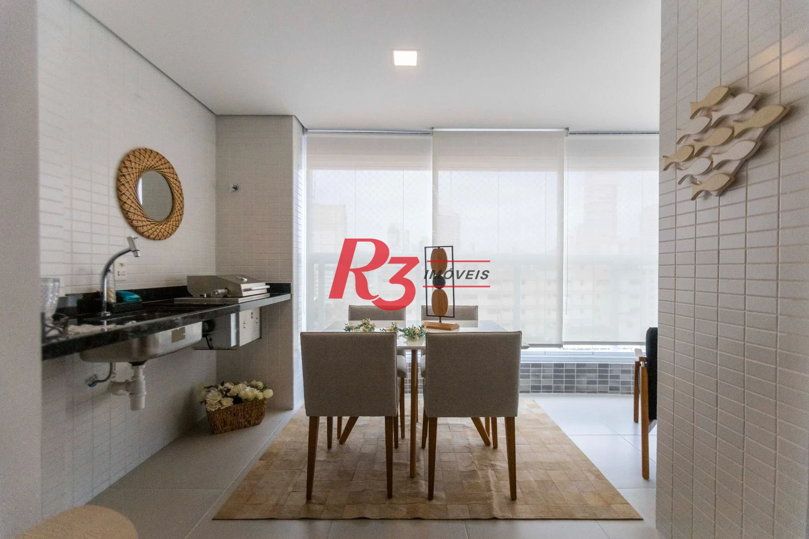 Apartamento com 2 dormitórios à venda, 65 m² por R$ 1.100.000,00 - Vila Rica - Santos/SP