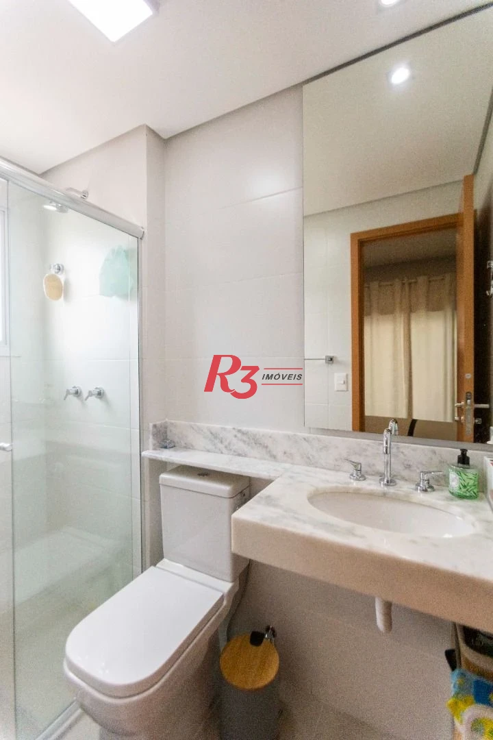 Apartamento com 2 dormitórios à venda, 65 m² por R$ 1.100.000,00 - Vila Rica - Santos/SP