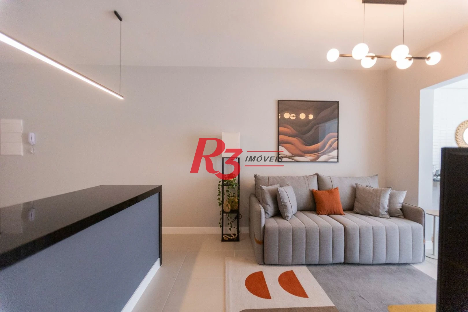 Apartamento com 2 dormitórios à venda, 65 m² por R$ 1.100.000,00 - Vila Rica - Santos/SP