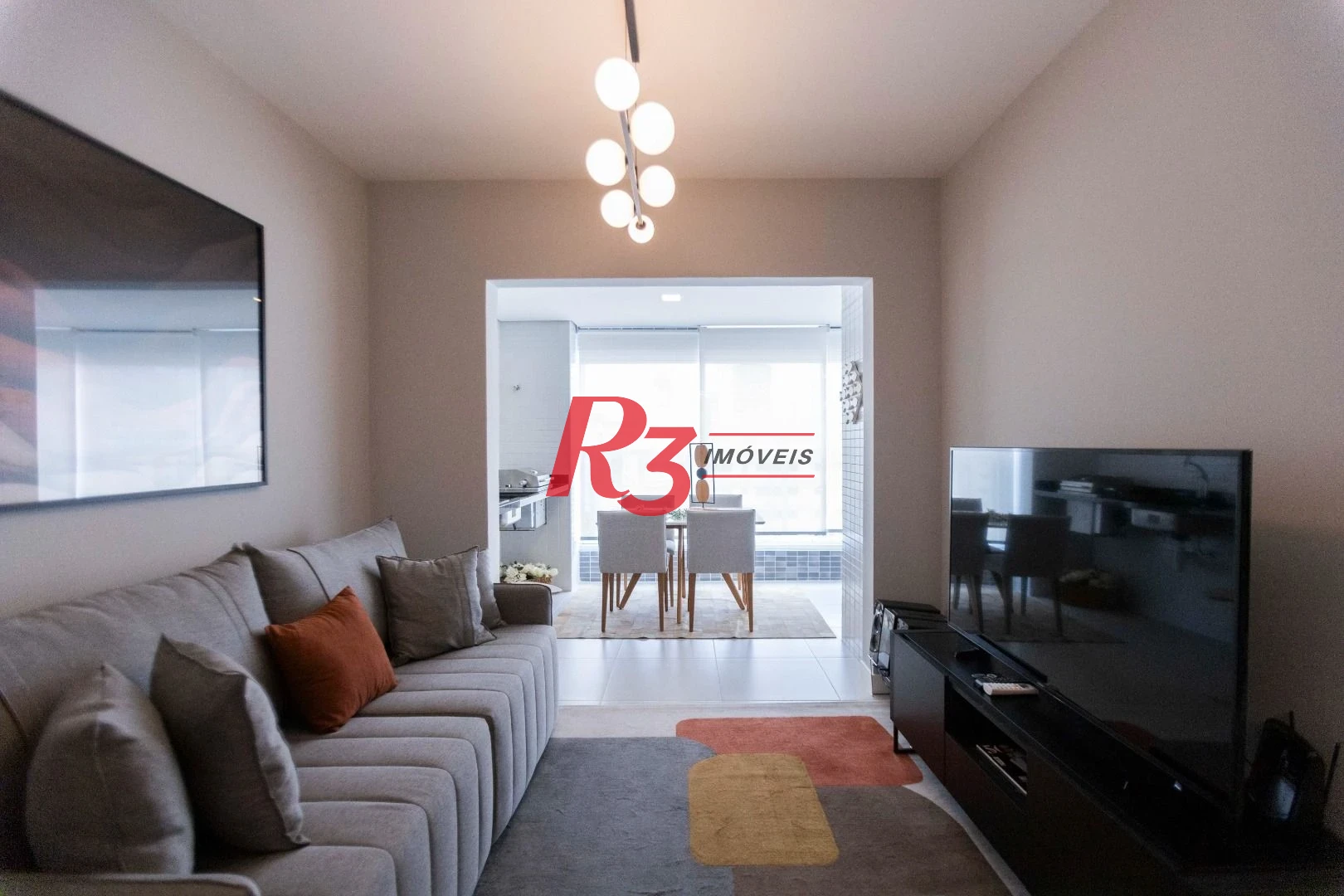 Apartamento com 2 dormitórios à venda, 65 m² por R$ 1.100.000,00 - Vila Rica - Santos/SP