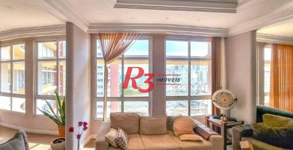 Apartamento com 3 dormitórios à venda, 240 m² por R$ 1.440.000,00 - Ponta da Praia - Santos/SP