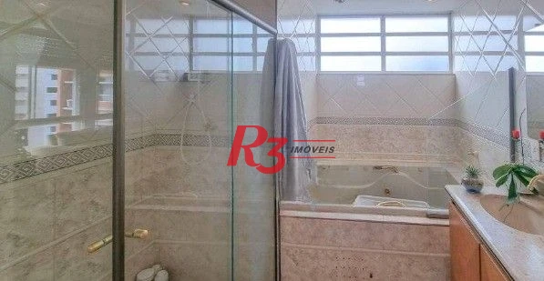 Apartamento com 3 dormitórios à venda, 240 m² por R$ 1.440.000,00 - Ponta da Praia - Santos/SP