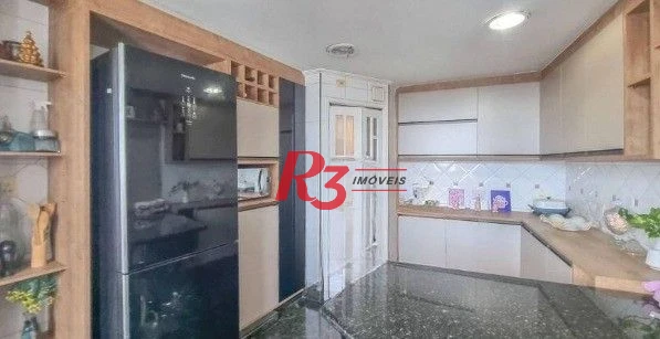 Apartamento com 3 dormitórios à venda, 240 m² por R$ 1.440.000,00 - Ponta da Praia - Santos/SP