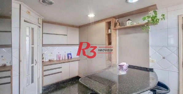 Apartamento com 3 dormitórios à venda, 240 m² por R$ 1.440.000,00 - Ponta da Praia - Santos/SP