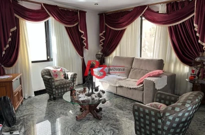 Sobrado com 4 dormitórios à venda, 160 m² por R$ 1.600.000,00 - Embaré - Santos/SP