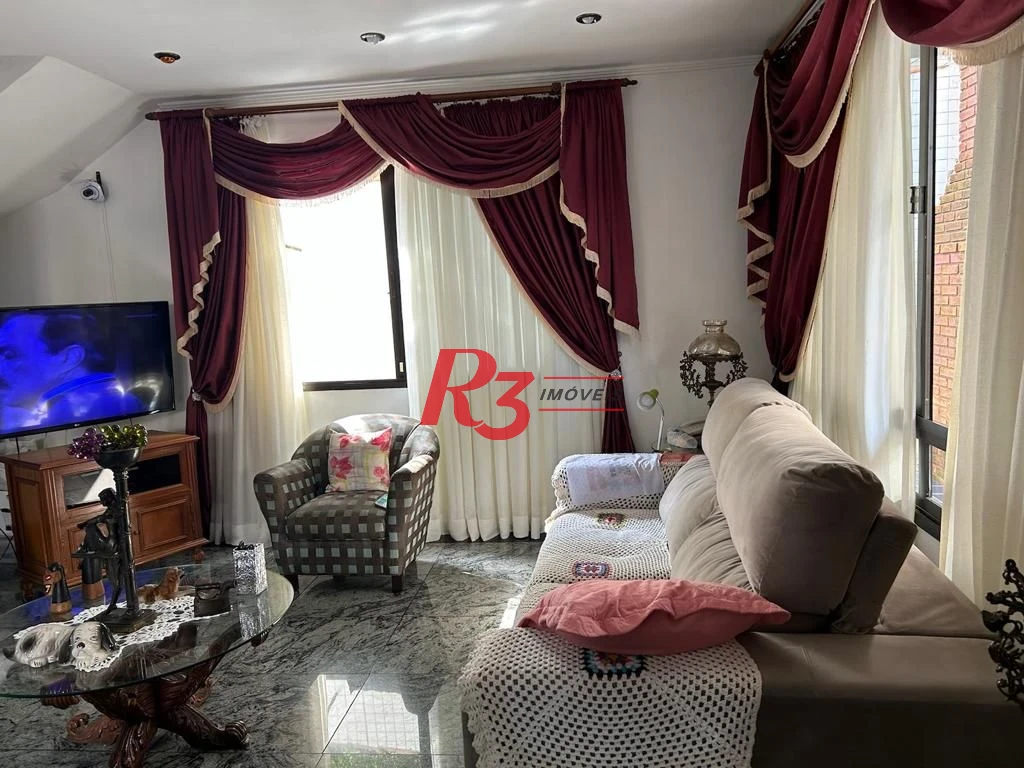Sobrado com 4 dormitórios à venda, 160 m² por R$ 1.600.000,00 - Embaré - Santos/SP