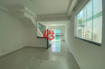 Casa à venda, 118 m² por R$ 1.000.000,00 - Campo Grande - Santos/SP