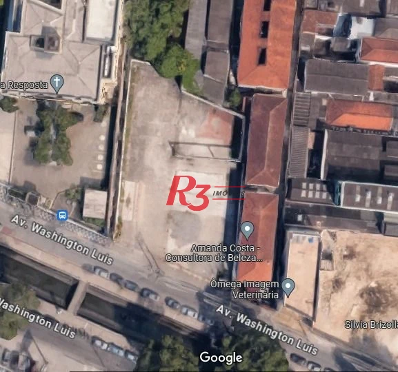 Terreno, 856 m² - venda por R$ 8.580.000,00 ou aluguel por R$ 41.000,00/mês - Vila Matias - Santos/SP