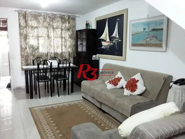 Sobrado à venda, 120 m² por R$ 375.000,00 - Vila São Jorge - Santos/SP